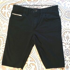 Vans Off the Wall shorts black Skater Custom Made Collab Anthony Van Engelan